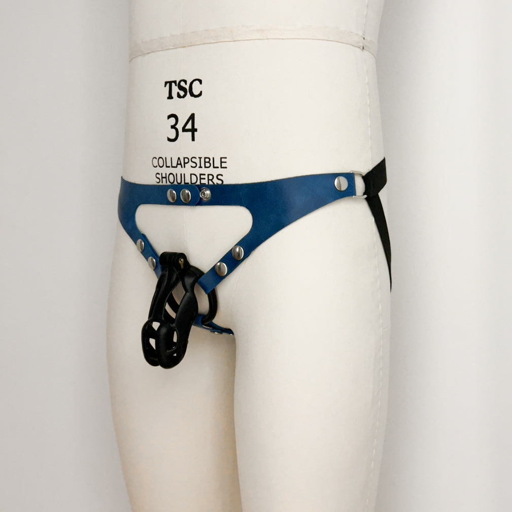 Electric Blue Jock Harness - Classic