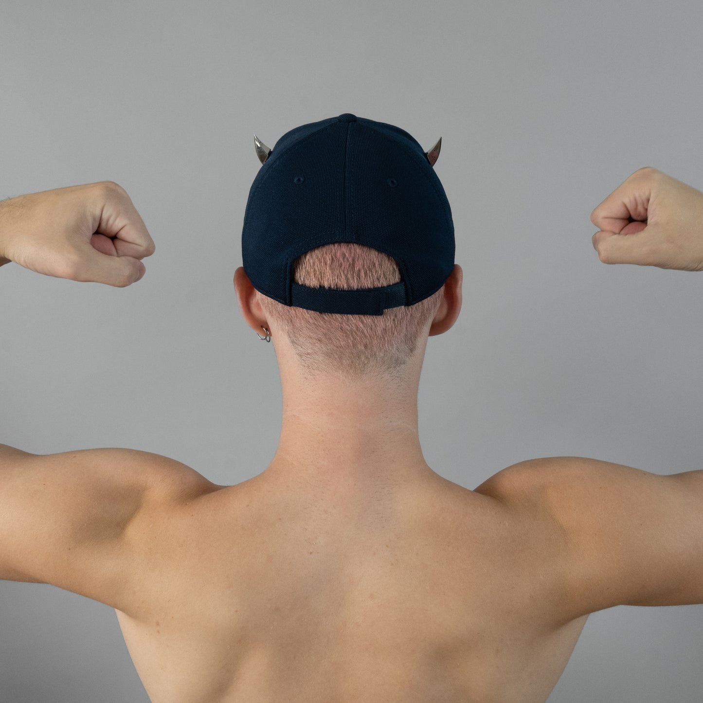 Horny Devil Cap - Navy Blue