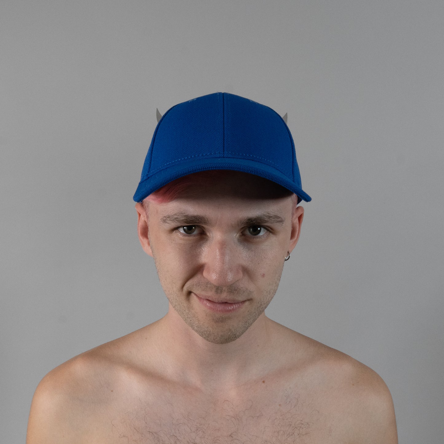 Horny Devil Cap - Royal Blue