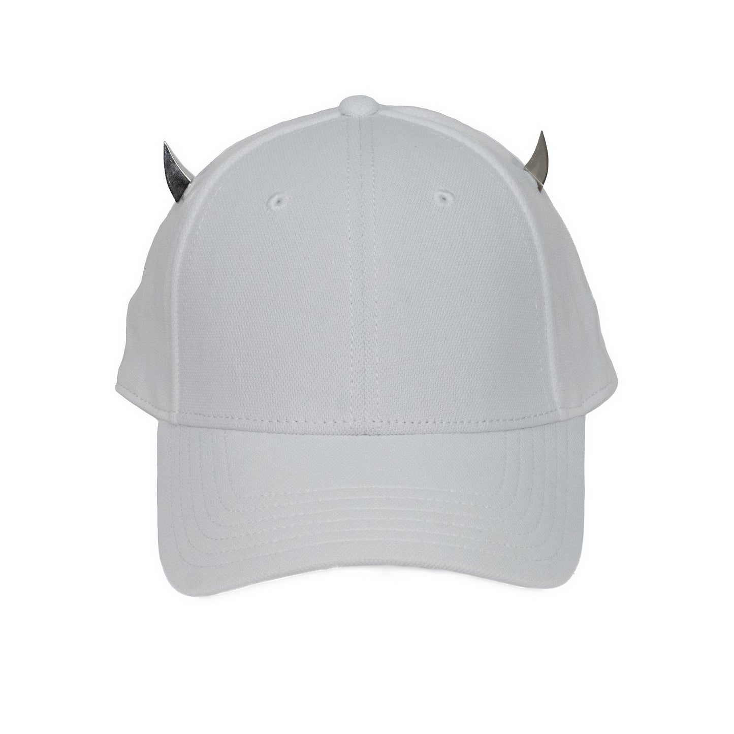 Horny Devil Cap - White