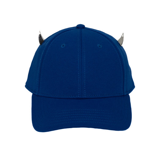 Horny Devil Cap - Royal Blue