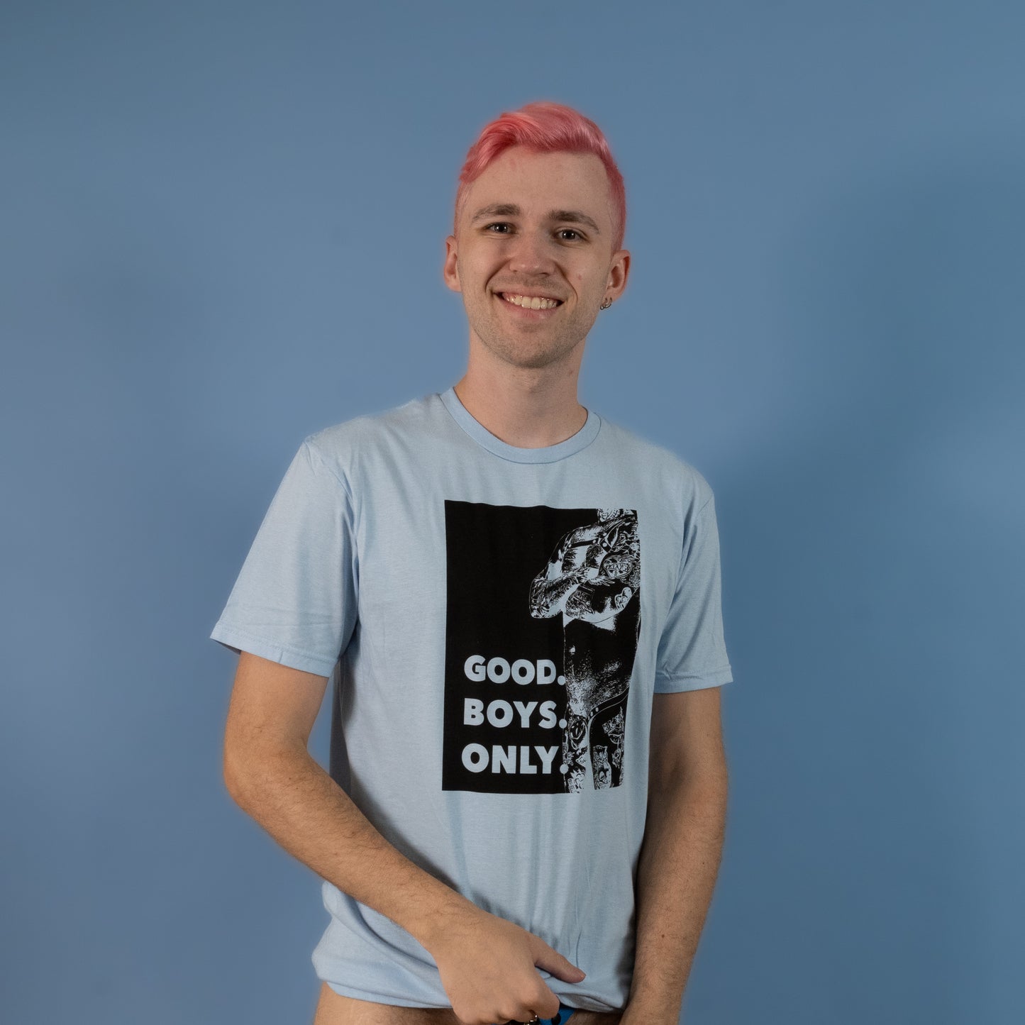 Good Boys Only - Light Blue - T-Shirt