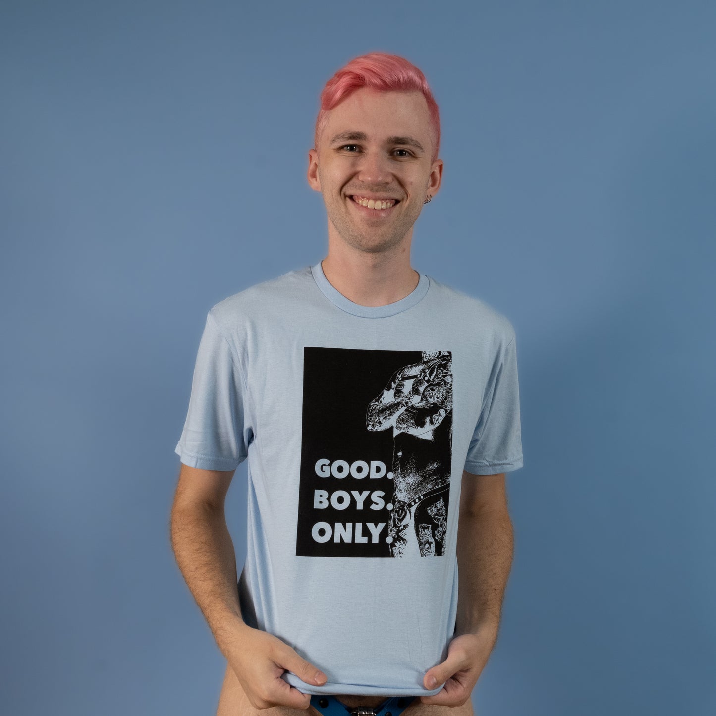 Good Boys Only - Light Blue - T-Shirt