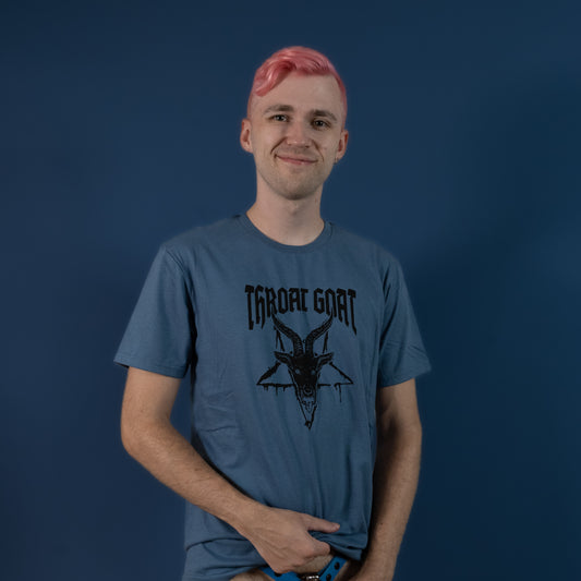 Throat Goat - Indigo - T-Shirt