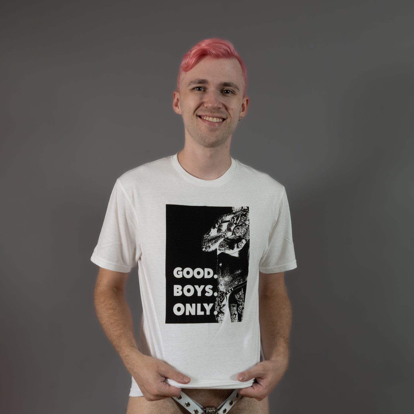 Good Boys Only - White - T-Shirt