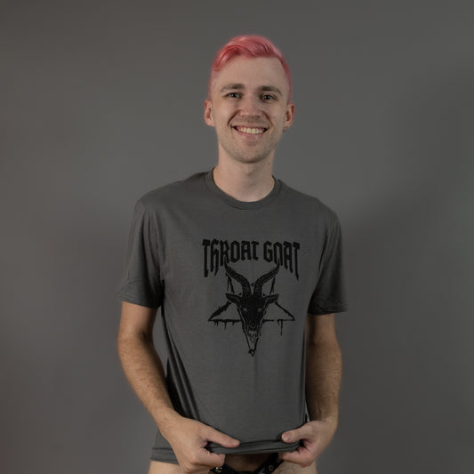 Throat Goat - Charcoal - T-Shirt