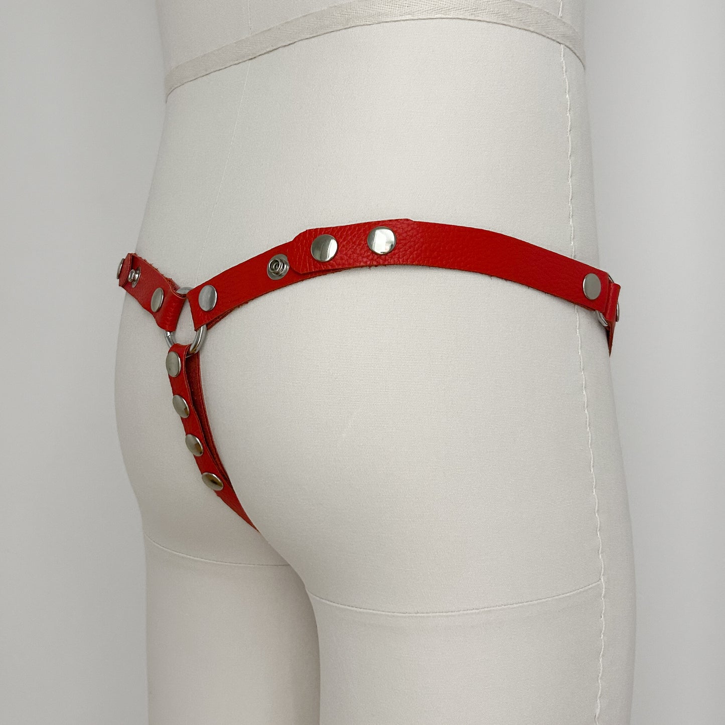 Red Thong Harness - Classic