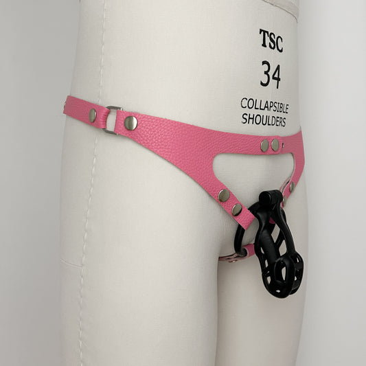 Pink Thong Harness - Classic