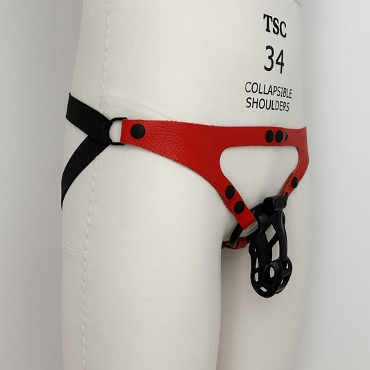 Red Jock Harness - Black