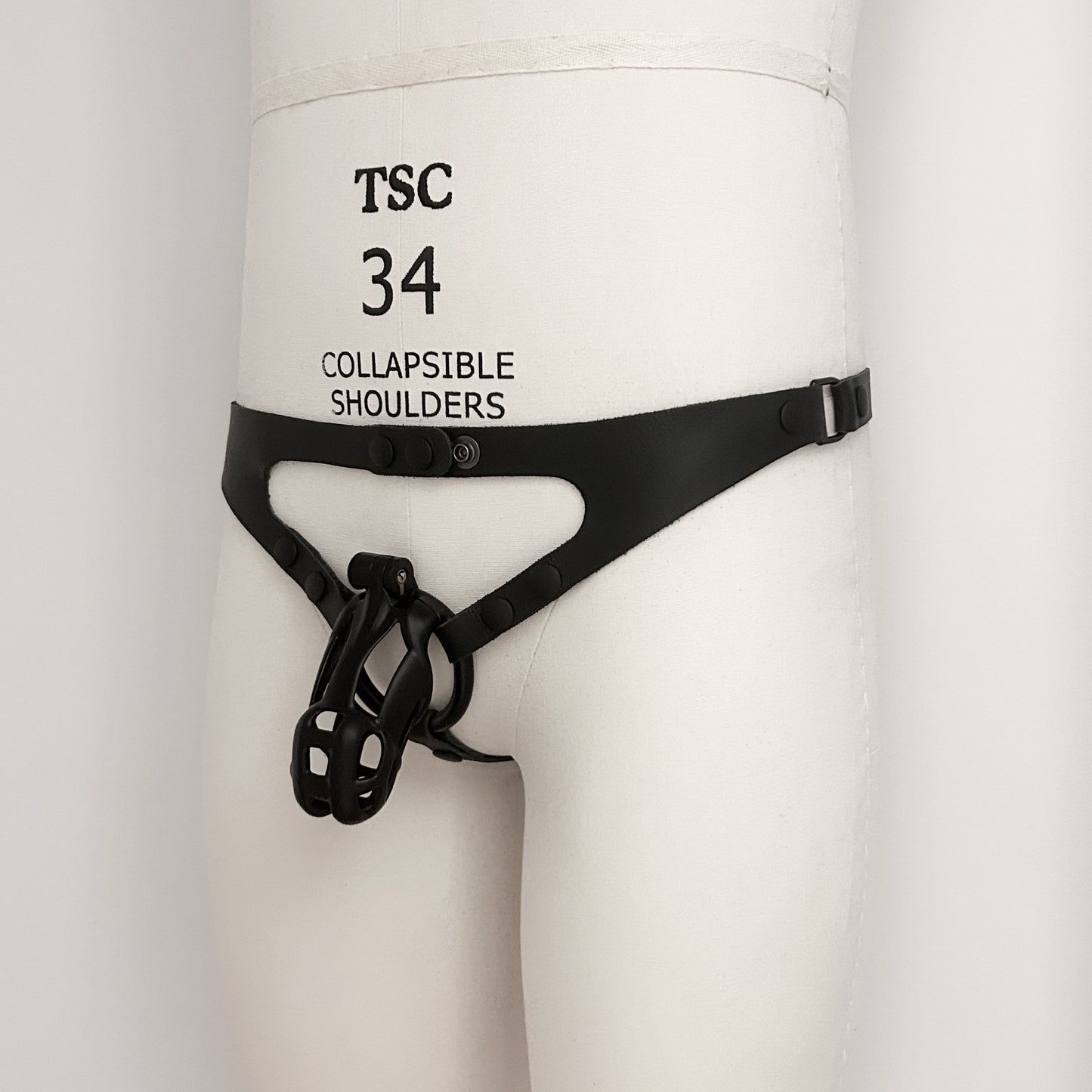 Black Thong Harness - Black