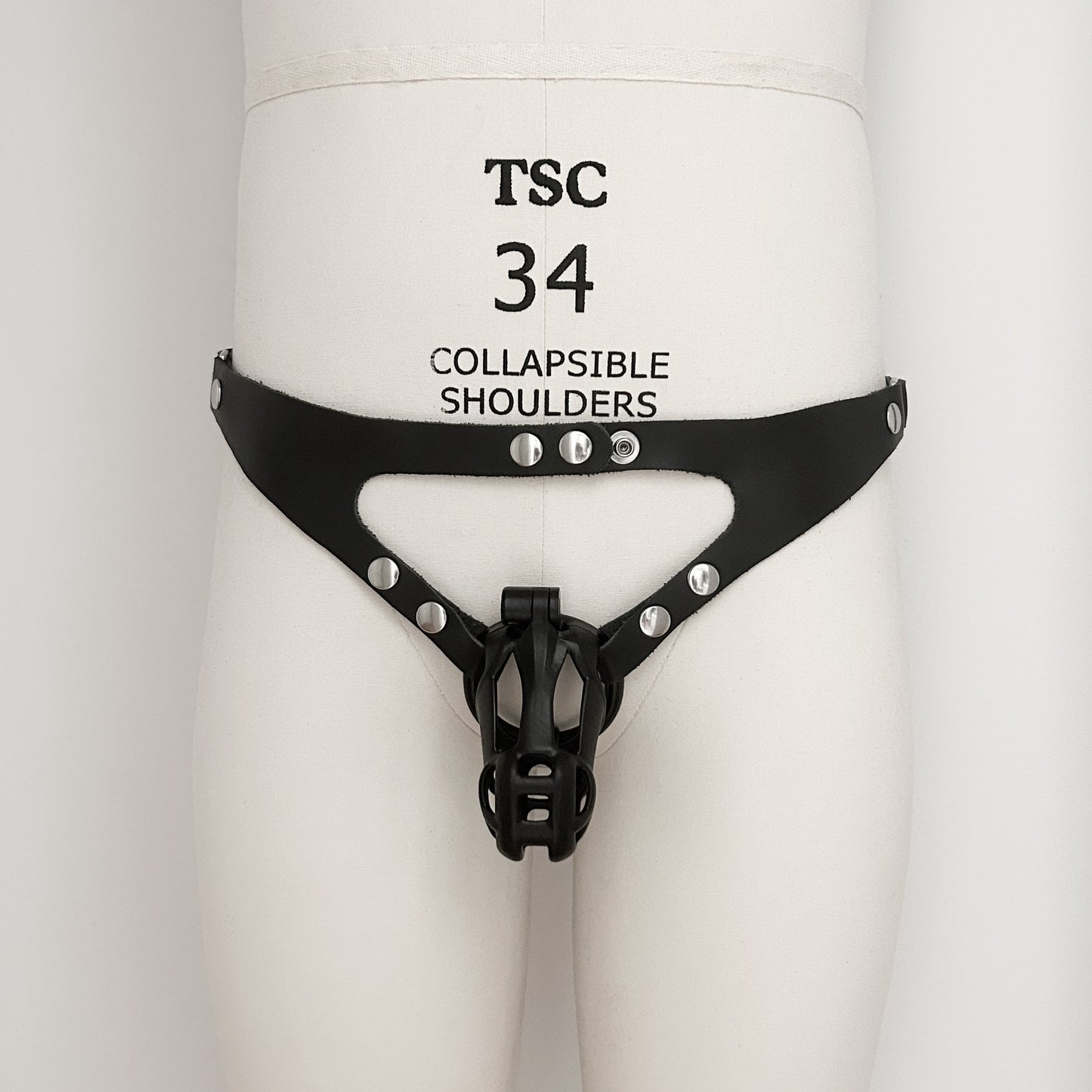 Black Thong Harness - Classic